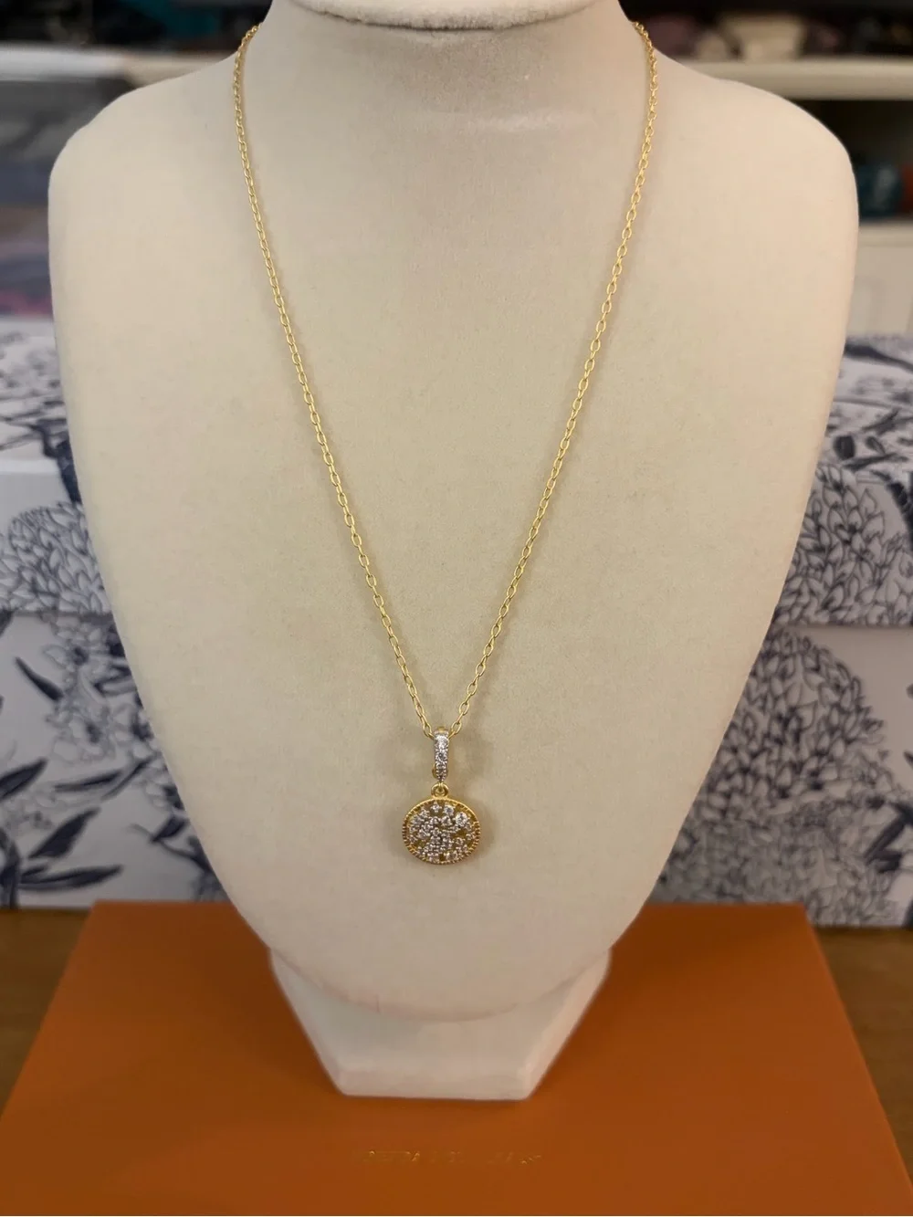 ✨ FREIDA ROTHMAN Celestial Stardust Pavé Pendant Necklace ✨